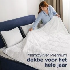 Vitapur Dekbed - Dekbed 140x200 - Premium Memosilver - All Year Dekbed - Wit -Winkel Voor Premium Beddengoed b8611186c6be4f5d929aae8a6fd52196