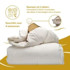 Ten Cate 100% Ganzendonzen 4-Seizoenen Dekbed 200x200 Cm -Winkel Voor Premium Beddengoed b8ed1cf73b4446fd9d15050f8da499c7