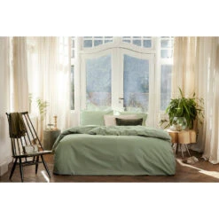 Walra - Dekbedovertrek Sweet Softy - 200x220 Cm - Groen 11 Walra - Dekbedovertrek Sweet Softy - 200x220 Cm - Groen -Winkel Voor Premium Beddengoed b8f531e00868403eaaa23a3d9a087fdb