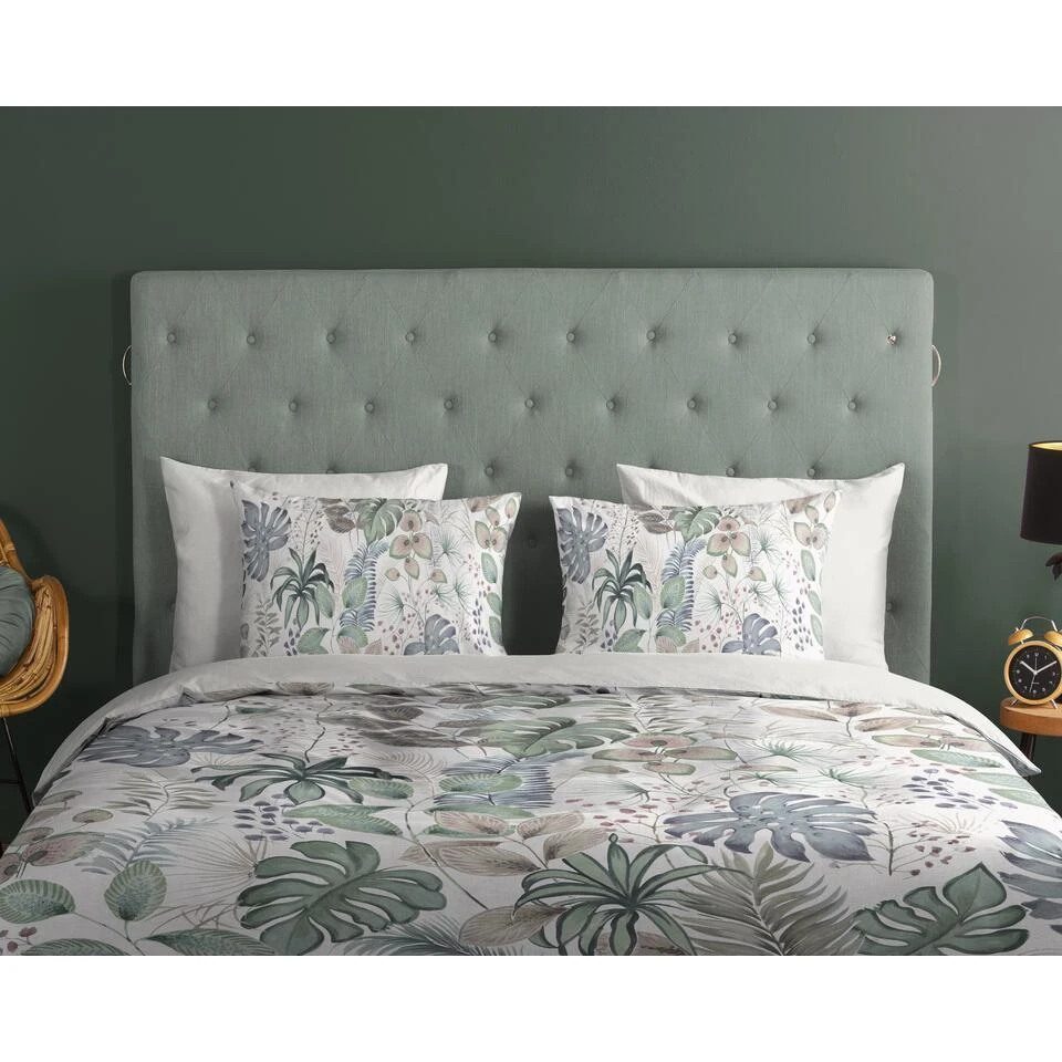 Good Morning Dekbedovertrek "bladeren" - Multi - (240x200/220 Cm) - Katoen 5 Good Morning Dekbedovertrek "bladeren" - Multi - (240x200/220 Cm) - Katoen - Afbeelding 3