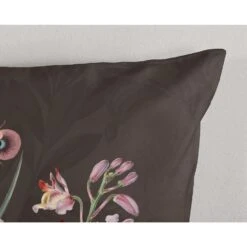Good Morning Dekbedovertrek "bloemen" - Bruin - (240x200/220 Cm) - Katoen -Winkel Voor Premium Beddengoed cefd7c0d01f442d7a626584c669834f9