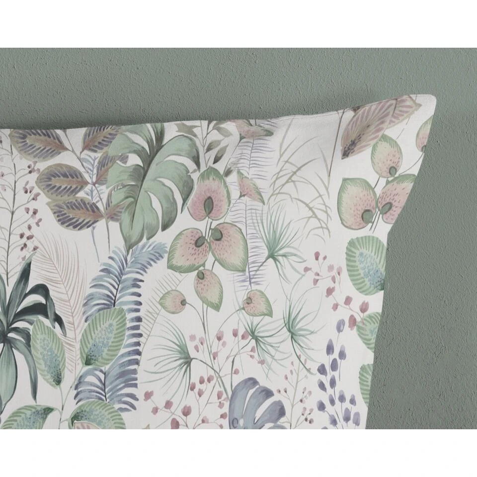 Good Morning Dekbedovertrek "bladeren" - Multi - (240x200/220 Cm) - Katoen 6 Good Morning Dekbedovertrek "bladeren" - Multi - (240x200/220 Cm) - Katoen - Afbeelding 4