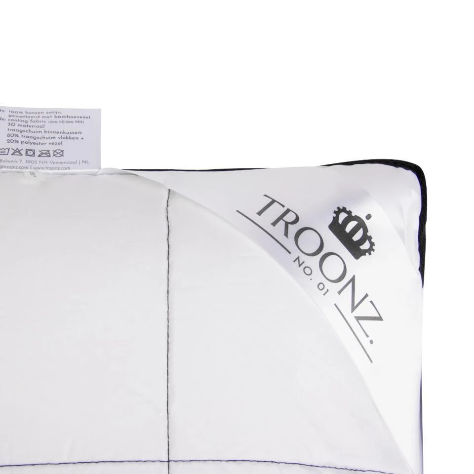 Troonz Hoofdkussen Livorno Plus One - Buikslaap Kussen 8 Troonz Hoofdkussen Livorno Plus One - Buikslaap Kussen - Afbeelding 6