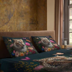 Pure Tijger Bora Dekbedovertrek Multi-1-persoons (140 X 200/220 Cm) -Winkel Voor Premium Beddengoed dba8b0cd44be4248bb0333f46046cc89