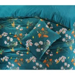 Papillon Dekbedovertrek Parrot Velvet - 140x200/220 Cm - Groen -Winkel Voor Premium Beddengoed e128c5e873dd4877a27e6d9f75c171db