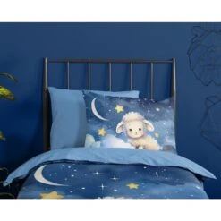Pure Schattig Lammetje Kinderdekbedovertrek Blauw 9 Pure Schattig Lammetje Kinderdekbedovertrek Blauw -Winkel Voor Premium Beddengoed e1b96c7309804215aa49770b46f18978