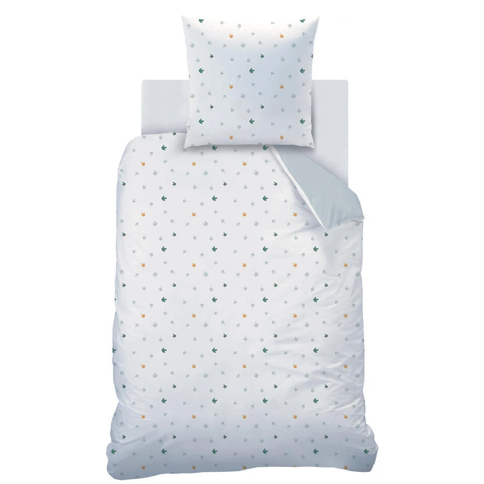 Merkloos Matt & Rose Dekbedovertrek Dino Jungle - Eenpersoons - 140 X 200 Cm - Katoen 6 Merkloos Matt & Rose Dekbedovertrek Dino Jungle - Eenpersoons - 140 X 200 Cm - Katoen - Afbeelding 4