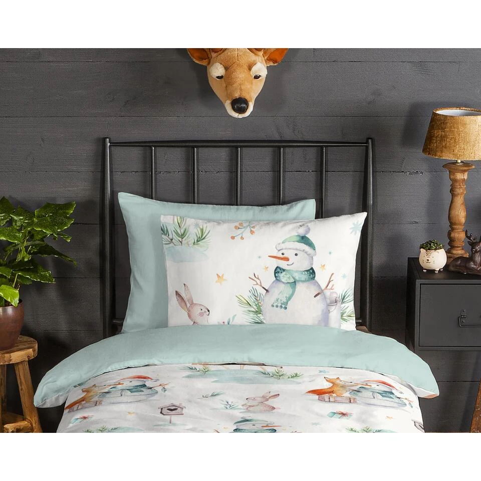 Good Morning IJspret Flanel Dekbedovertrek Multi 11 Good Morning IJspret Flanel Dekbedovertrek Multi - Afbeelding 9