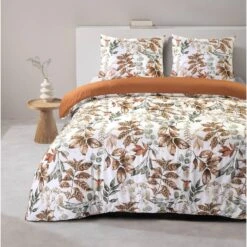 Dekbedovertrek Celina - Wit/terra - 200x220 Cm 7 Dekbedovertrek Celina - Wit/terra - 200x220 Cm -Winkel Voor Premium Beddengoed sf 31106708 9050